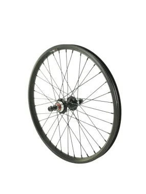 LB Rear Wheel 36 Hole Male Axle Freewheel Hub Black